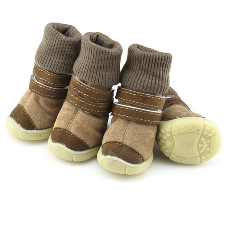 Soft Leather Boots for Dog