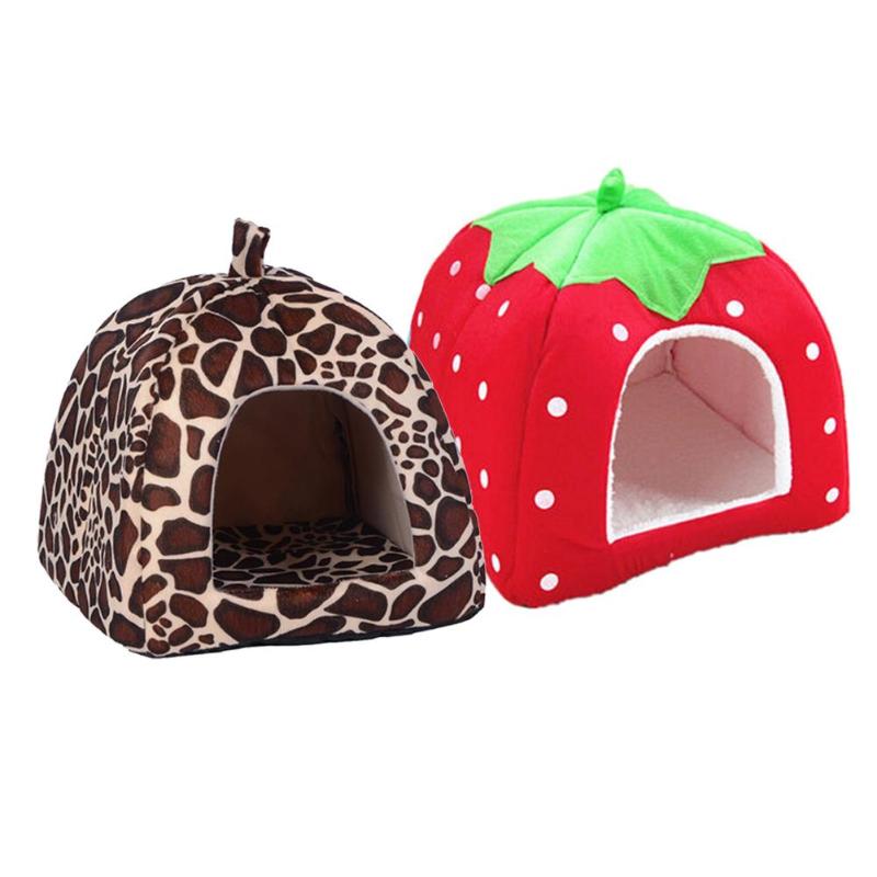 Soft Strawberry Leopard House