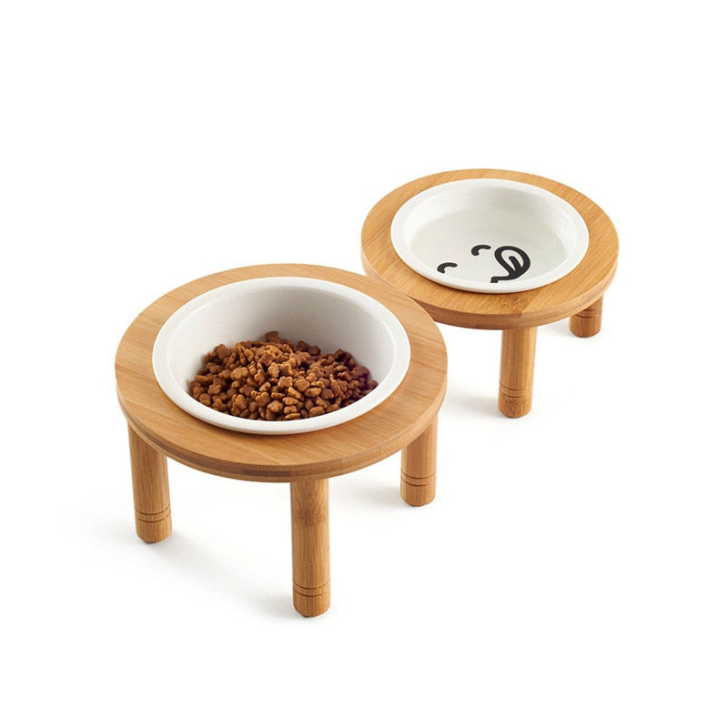 Pets Bowls Stand Ceramic
