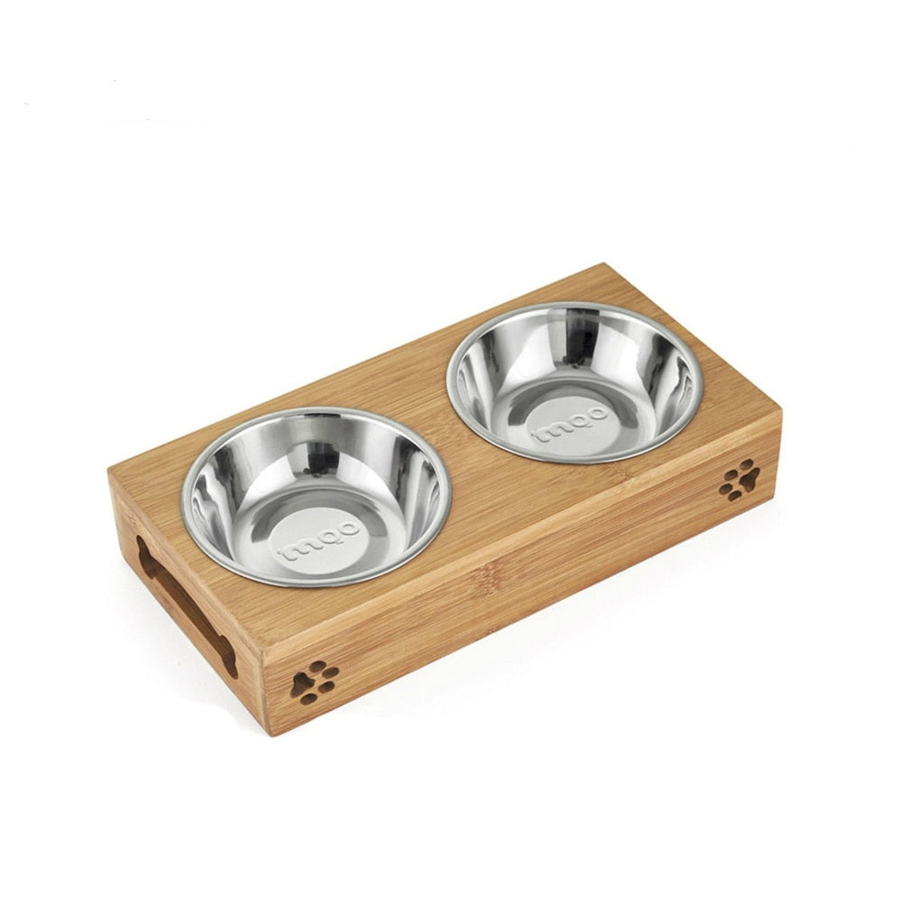 Popular Cat Dog Pet Stainless Steel/Ceramic Feeding